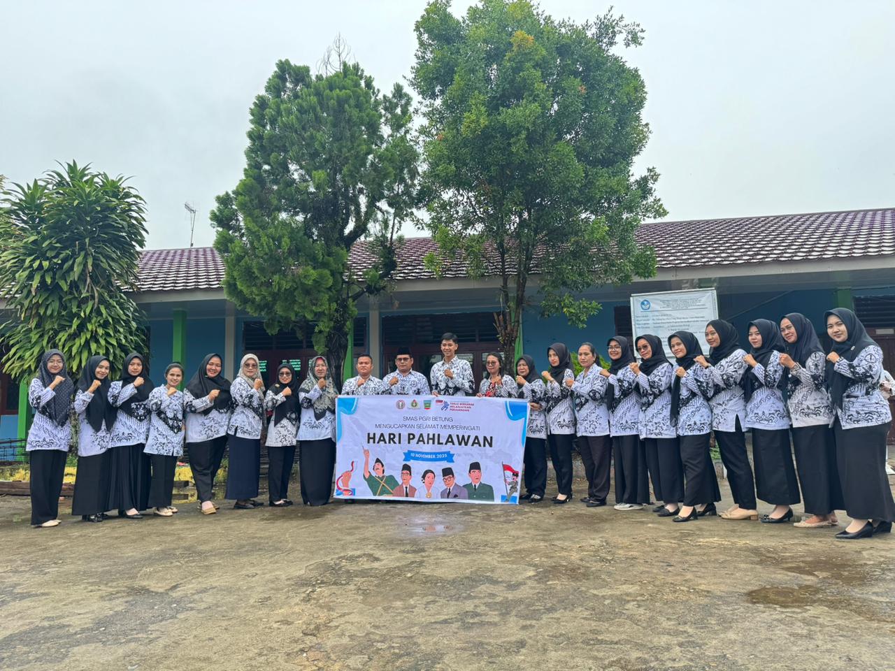 Peringatan Hari Pahlawan di SMAS PGRI BETUNG